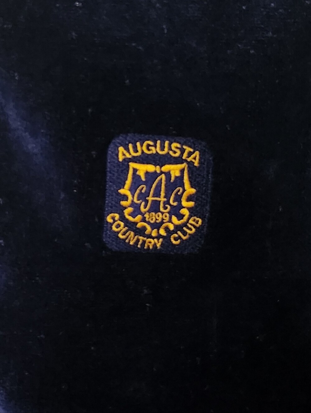 Augusta Country Club Navy Blue Travel Bag - Picture 2 of 8